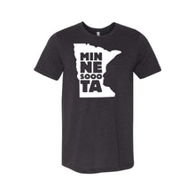 Minnesota T-Shirt - Soft & Spun Apparel - Black Heather