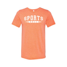 sport ball t-shirt - sportsball collection - orange - soft and spun apparel