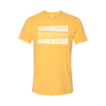 hooray sports - sportsball collection - yellow - soft and spun apparel