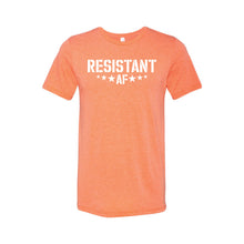 resistant af t-shirt - orange - af collection - soft and spun apparel