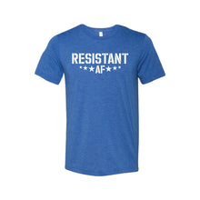 resistant af t-shirt - true royal - af collection - soft and spun apparel