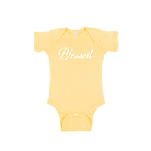 blessed onesie - butter - thanksgiving onesie - soft and spun apparel
