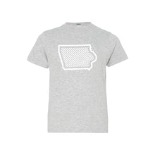 Iowa t-shirt - grey - kids t-shirt - soft and spun apparel