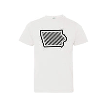 Iowa t-shirt - white - kids t-shirt - soft and spun apparel