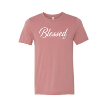 blessed af t-shirt - mauve - thanksgiving t-shirt - soft and spun apparel