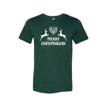 merry chrismukkah t-shirt - emerald - christmas t-shirt - soft and spun apparel