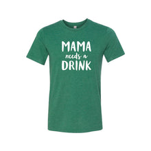 Mama Needs a Drink T-Shirt-XS-Grass Green-soft-and-spun-apparel