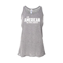 I Am American Women's Tank-XS-Athletic Heather-soft-and-spun-apparel