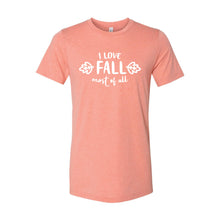 I Love Fall Most of All T-Shirt-XS-Sunset-soft-and-spun-apparel