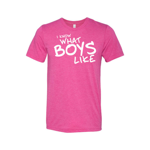 I know what boys like - berry - lgbt t-shirt