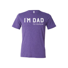 I'm dad he's daddy - lgbt t-shrt - purple
