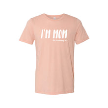 I'm mom, she's mommy - lgbt t-shirt - peach