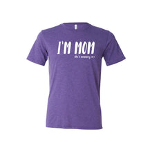 I'm mom, she's mommy - lgbt t-shirt - purple