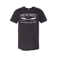 memories are made at the lake t-shirt - black - outdoor living collection - soft and spun apparel
