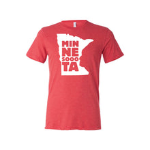 Minnesota T-Shirt - Soft & Spun Apparel - Red