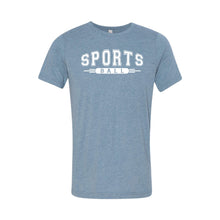 sport ball t-shirt - sportsball collection - denim - soft and spun apparel
