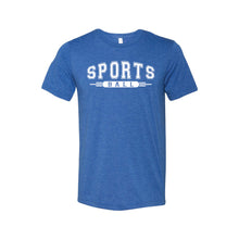 sport ball t-shirt - sportsball collection - blue - soft and spun apparel