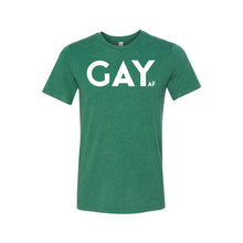 gay af t-shirt - green - af collection - soft and spun apparel