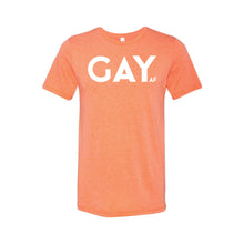 gay af t-shirt - orange - af collection - soft and spun apparel