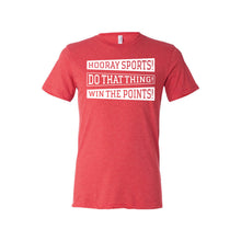 hooray sports - sportsball collection - red - soft and spun apparel