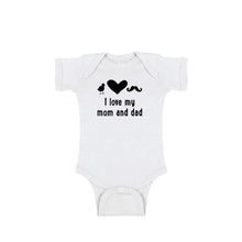 I Love My Mom & Dad Onesie