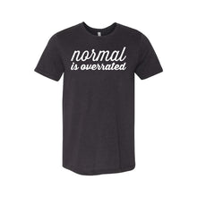 Normal is Overrated T-Shirt - Soft & Spun Apparel - Black Heather