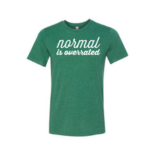 Normal is Overrated T-Shirt - Soft & Spun Apparel - Grass Green