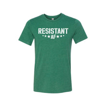resistant af t-shirt - green - af collection - soft and spun apparel