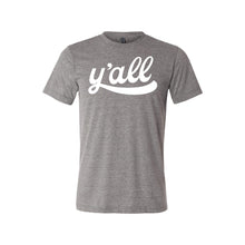 y'all- grey - southern charm t-shirt