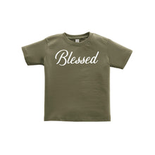 blessed t-shirt - green - toddler tee - thanksgiving t-shirts - soft and spun apparel