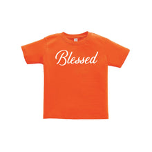 blessed t-shirt - orange - toddler tee - thanksgiving t-shirts - soft and spun apparel