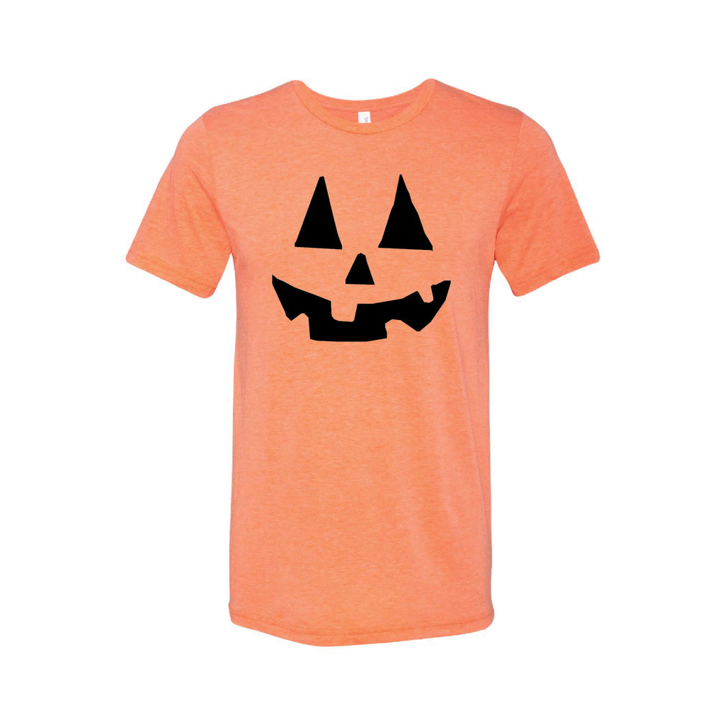 Pumpkin Face T-Shirt | Halloween T-Shirts | Soft & Spun Apparel