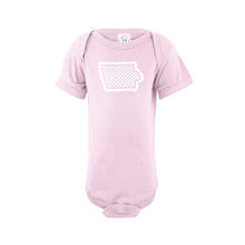 iowa onesie - ballerina - wee ones collection - soft and spun apparel
