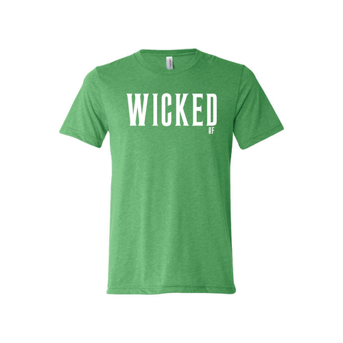 wicked af t-shirt - green - af t-shirt - halloween t-shirt