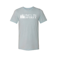 that's the spirit - ice blue - christmas t-shirts - soft and spun apparel
