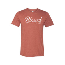 blessed af t-shirt - clay - thanksgiving t-shirt - soft and spun apparel