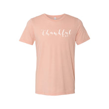 thankful af t-shirt - peach - thanksgiving t-shirt - soft and spun apparel