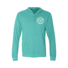 holiday baking crew full-zip hoodie - blue - christmas hoodie - soft and spun apparel