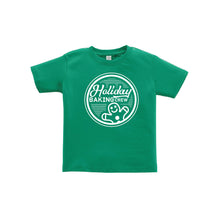 holiday baking crew toddler tee - kelly green - christmas t-shirt - soft and spun apparel