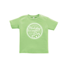 holiday baking crew toddler tee - key lime - christmas t-shirt - soft and spun apparel