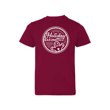 holiday baking crew kids t-shirt - garnet - christmas t-shirt - soft and spun apparel