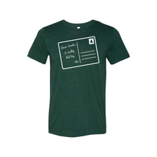 dear santa t-shirt - emerald - christmas t-shirt - soft and spun apparel