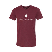 merry christmas t-shirt - cardinal - soft and spun apparel