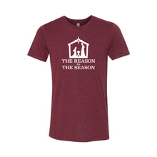 the reason for the season - cardinal - christmas t-shirt - soft and spun apparel