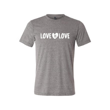 love is love t-shirt - grey - soft and spun apparel