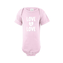 love is love onesie - ballerina - soft and spun apparel