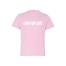 love is love kids t-shirt - pink - soft and spun apparel