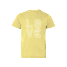 love lines kids t-shirt - butter - soft and spun apparel
