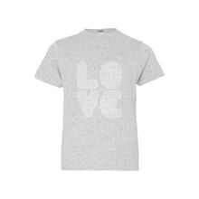 love lines kids t-shirt - heather - soft and spun apparel