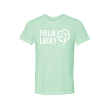 Feelin' Lucky St Patrick's Day T-Shirt - Mint - Soft & Spun Apparel